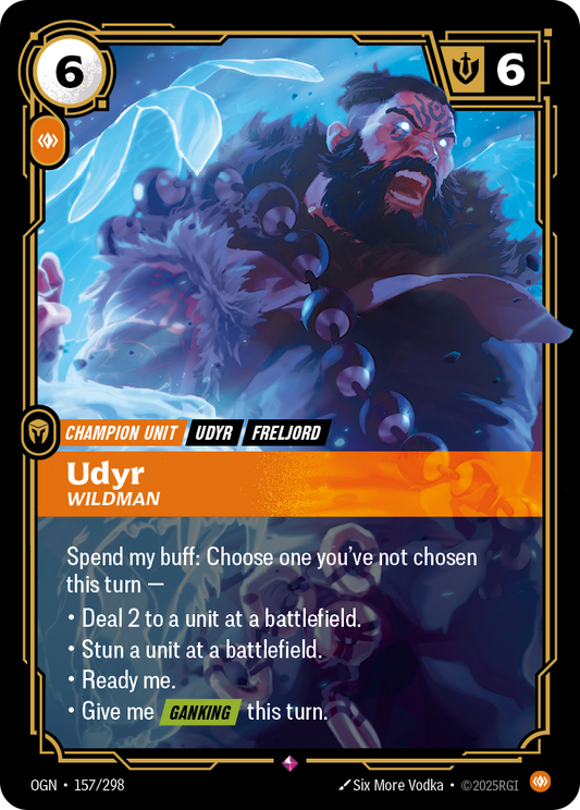 Udyr, Wildman * Rare * OGN-157