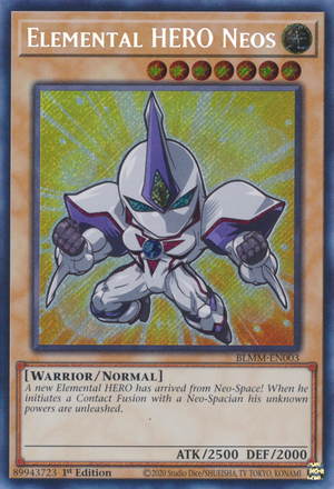 Elemental HERO Neos * Secret Rare * BLMM-EN003