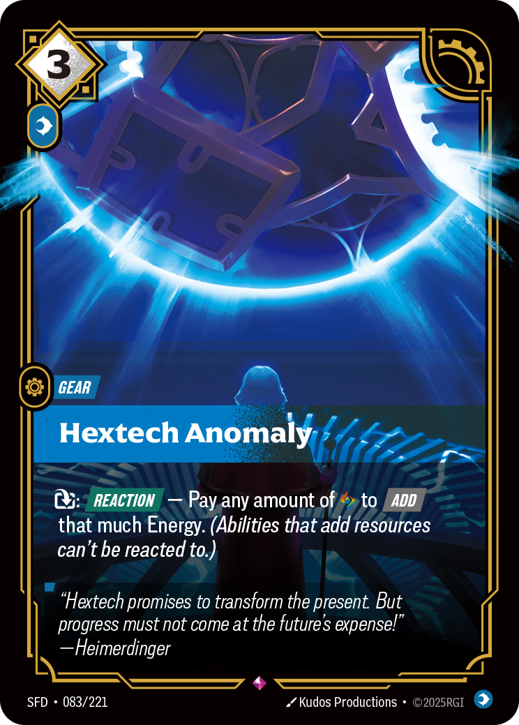 SFD-083 * Hextech Anomaly * Rare * Spiritforged