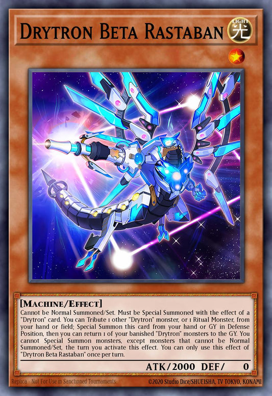 Drytron Beta Rastaban * Super Rare * MP21-EN237