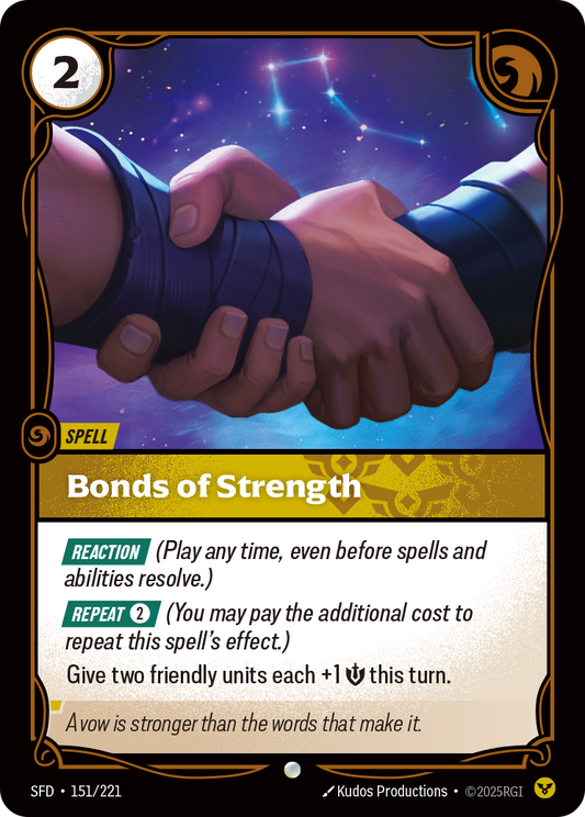 Bonds of Strength * Common * SFD-151