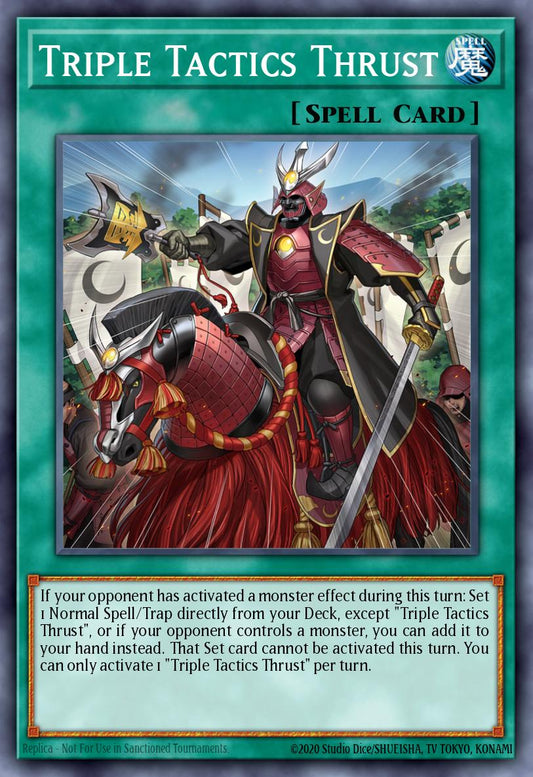 LAVD-ENL24 * Triple Tactics Thrust * Common * Legendary Arc-V Decks