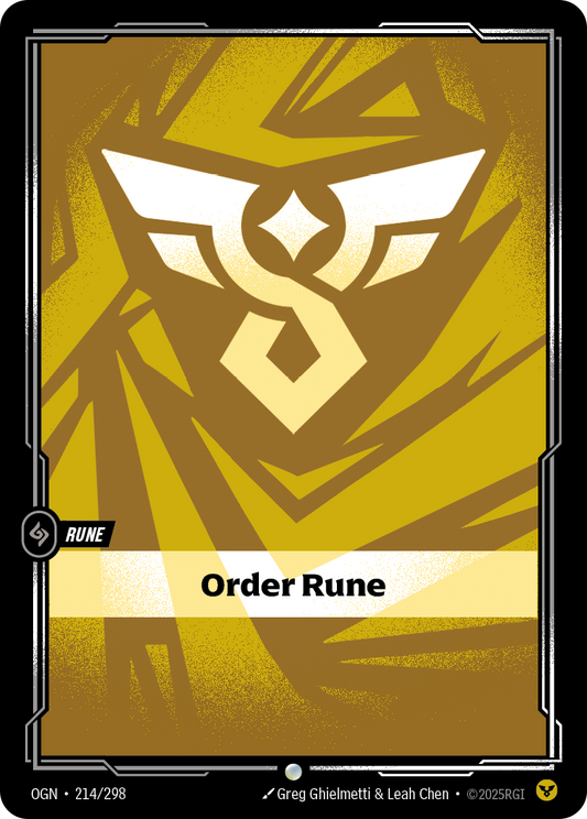Order Rune * Common * OGN-214