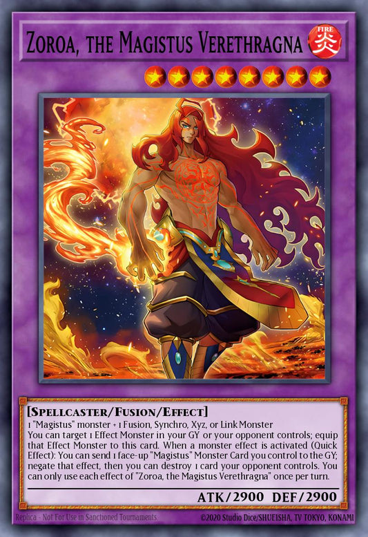 Zoroa, the Magistus Verethragna * Secret Rare * BLMM-EN045