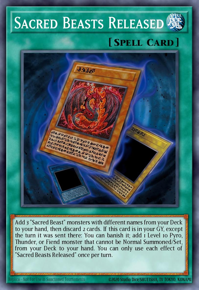 CORI-EN047 * Sacred Beasts Released * Super Rare * Chaos Origins
