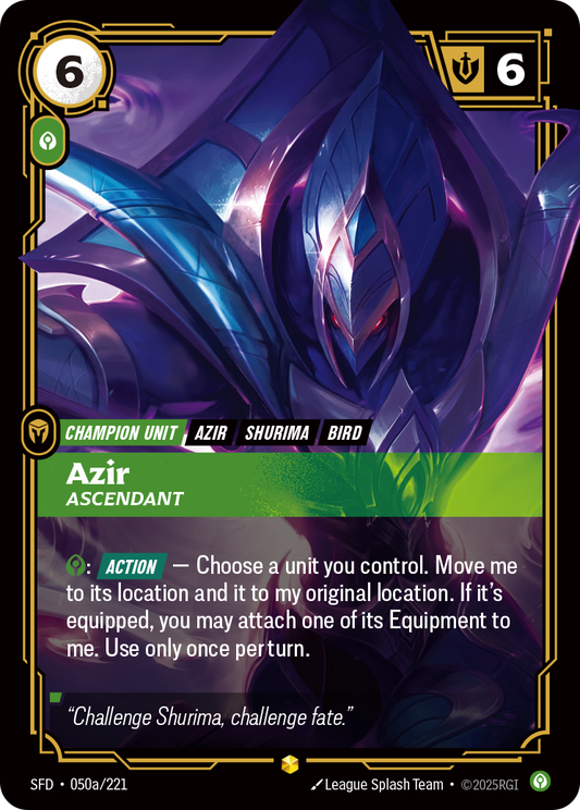 Azir, Ascendant * Showcase * SFD-050a