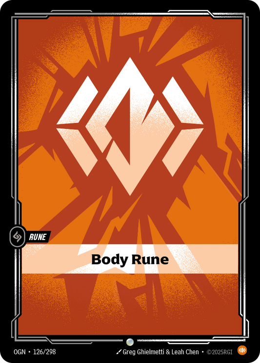 Body Rune * Common * OGN-126