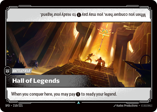 Hall of Legends * Uncommon * SFD-210