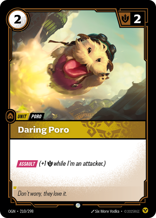 Daring Poro * Common * OGN-210