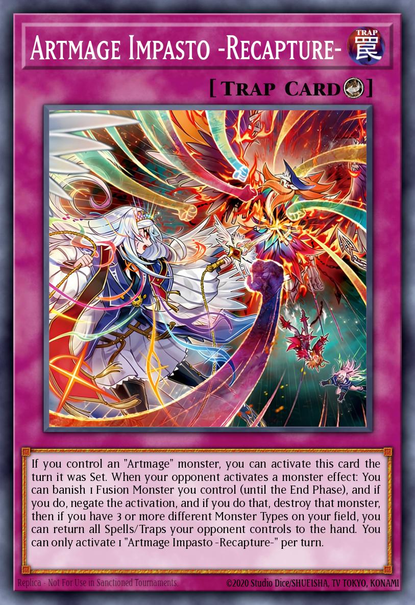 MAMO-EN120 * Artmage Impasto -Recapture- * Ultra Rare * Magnificent Monsters