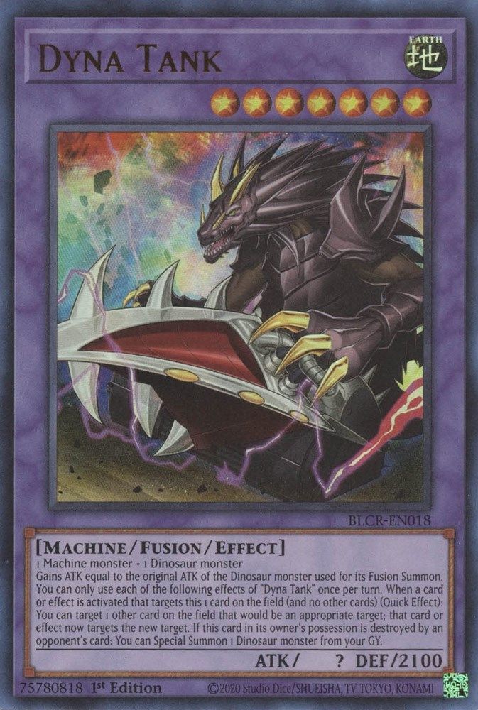 BLCR-EN018 * Dyna Tank * Ultra Rare * Battles of Legend: Crystal Revenge