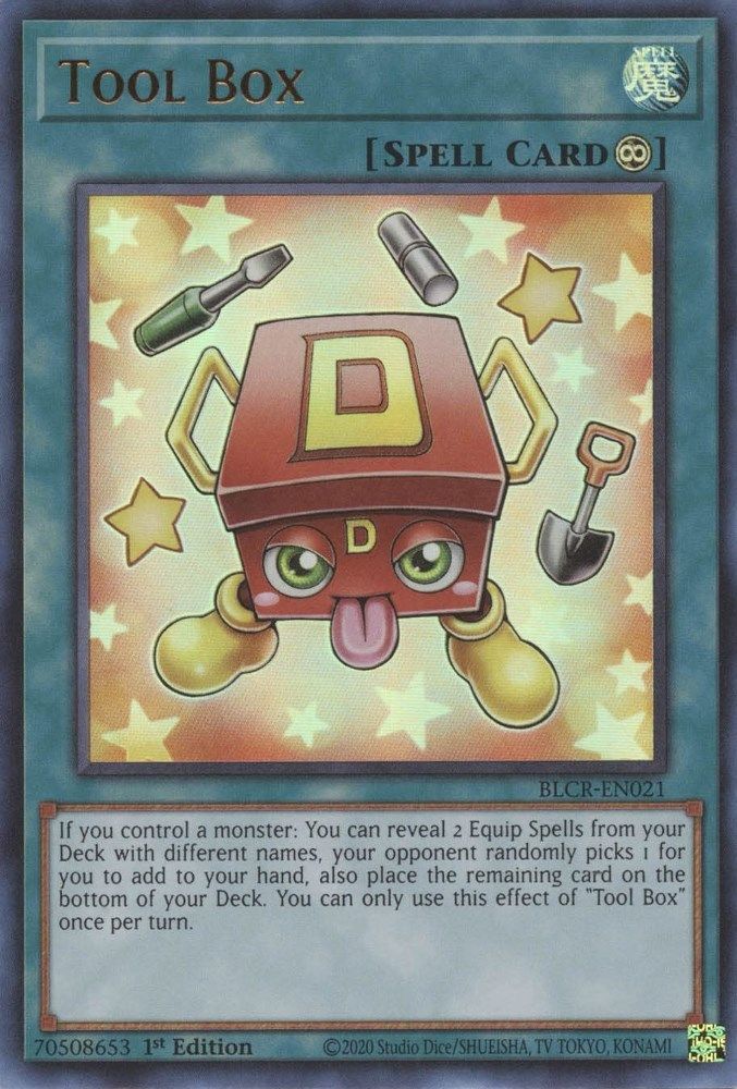 BLCR-EN021 * Tool Box * Ultra Rare * Battles of Legend: Crystal Revenge