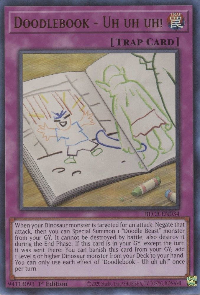 BLCR-EN034 * Doodlebook - Uh uh uh! * Ultra Rare * Battles of Legend: Crystal Revenge