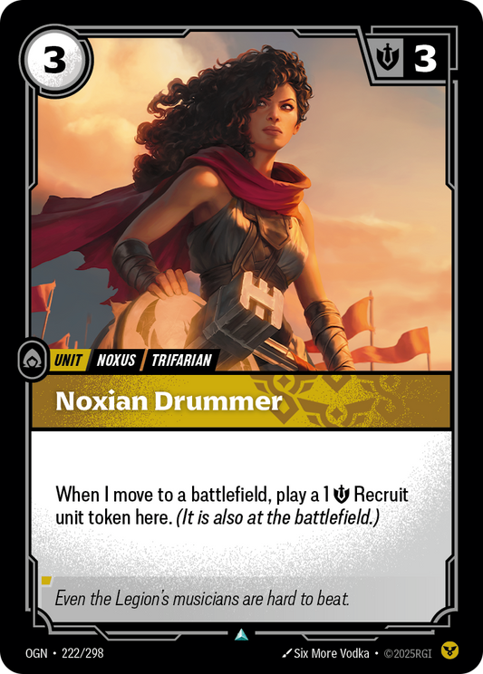 Noxian Drummer * Uncommon * OGN-222