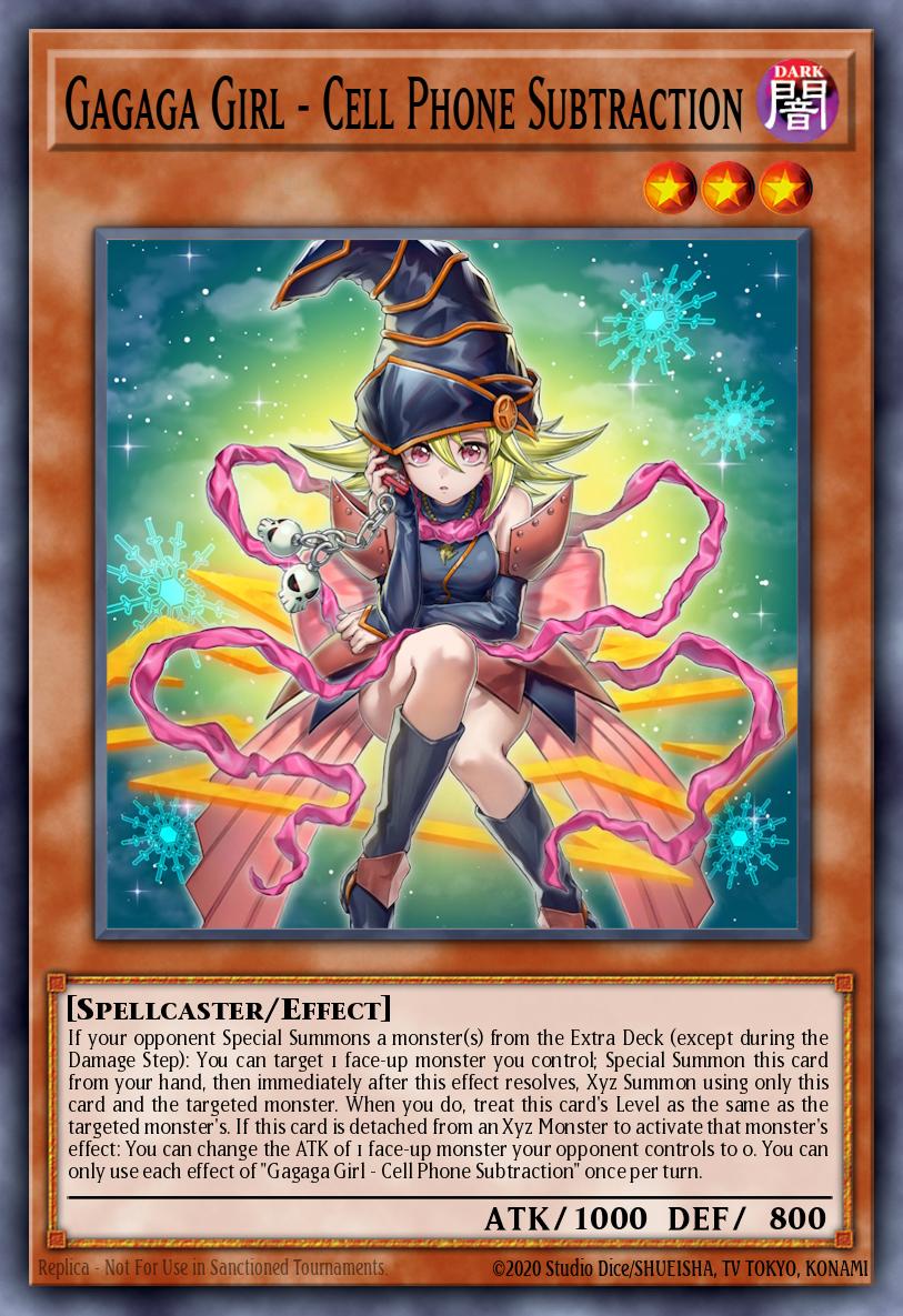 MAMO-EN012 * Gagaga Girl - Cell Phone Subtraction * Ultra Rare * Magnificent Monsters