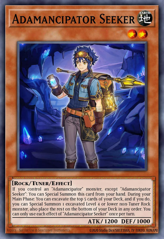 Adamancipator Seeker * Super Rare * MP21-EN224