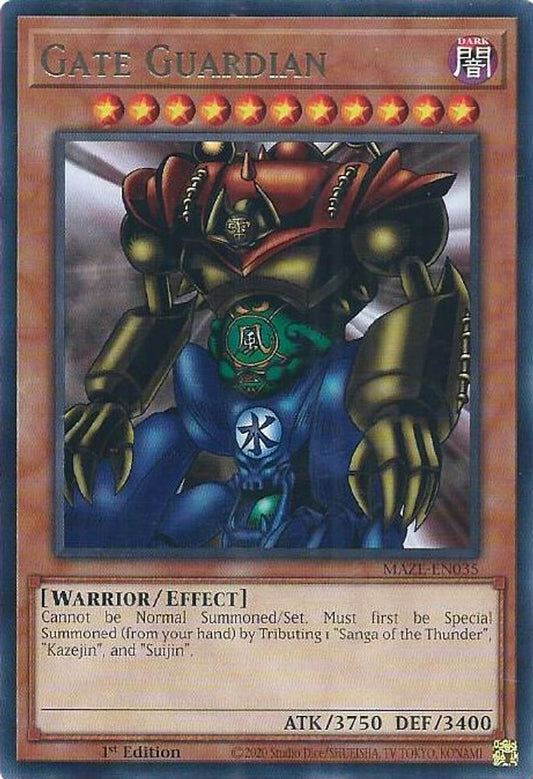 MAZE-EN035 * Gate Guardian * Rare * Maze of Memories