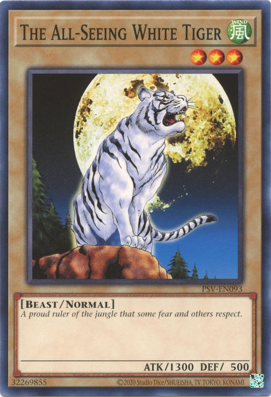 The All-Seeing White Tiger * Common * PSV-EN093