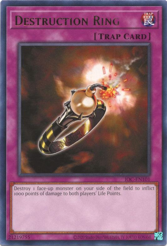 Destruction Ring * Rare * IOC-EN101