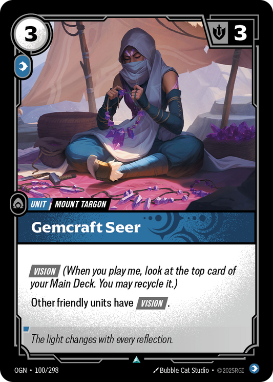 Gemcraft Seer * Uncommon * OGN-100