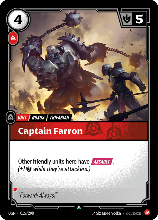 Captain Farron * Uncommon * OGN-015