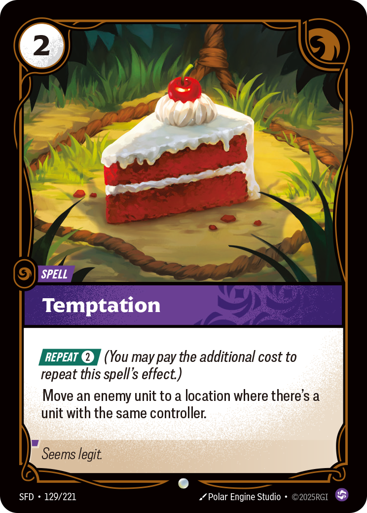 SFD-129 * Temptation * Common * Spiritforged