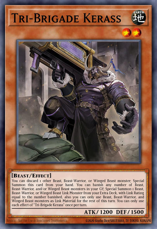 Tri-Brigade Kerass - 2021 Tin of Ancient Battles (MP21) * Ultra Rare * MP21-EN170