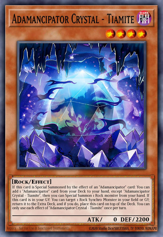 BETB-EN025 * Adamancipator Crystal - Tiamite * Common * Beyond the Brave