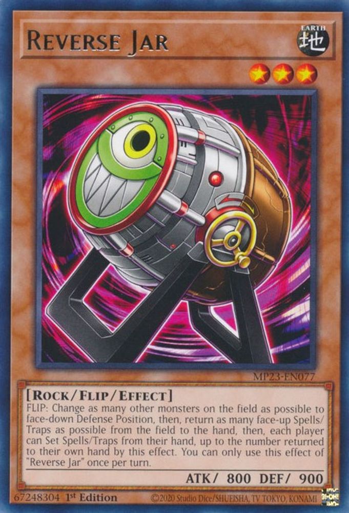 Reverse Jar * Rare * MP23-EN077