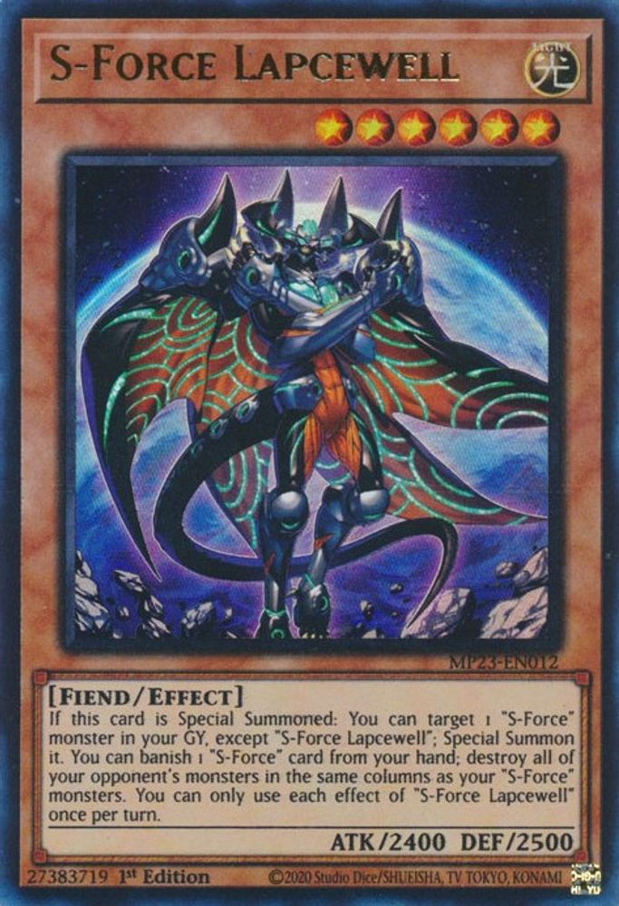 S-Force Lapcewell * Ultra Rare * MP23-EN012