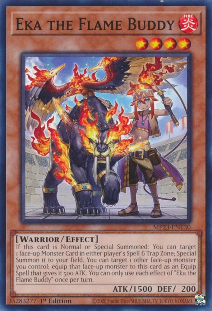 Eka the Flame Buddy * Common * MP23-EN130