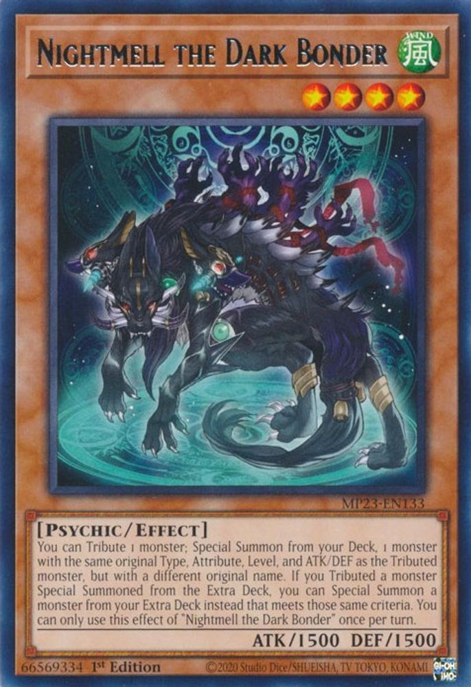 Nightmell the Dark Bonder * Rare * MP23-EN133