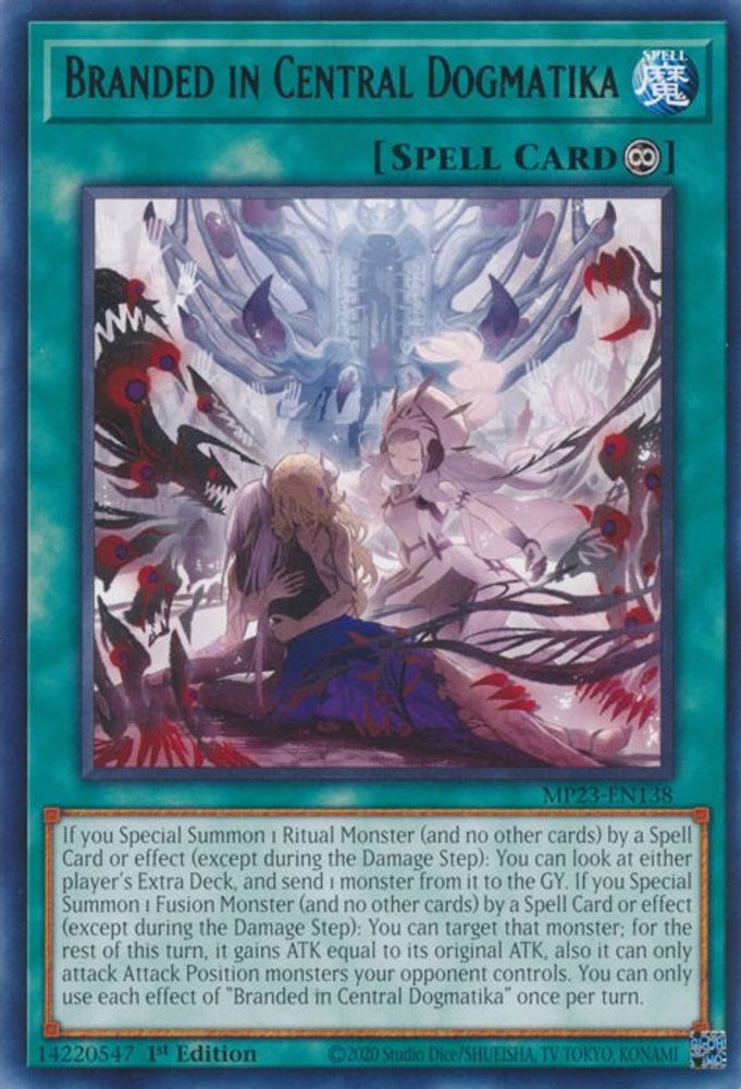 Branded in Central Dogmatika * Rare * MP23-EN138