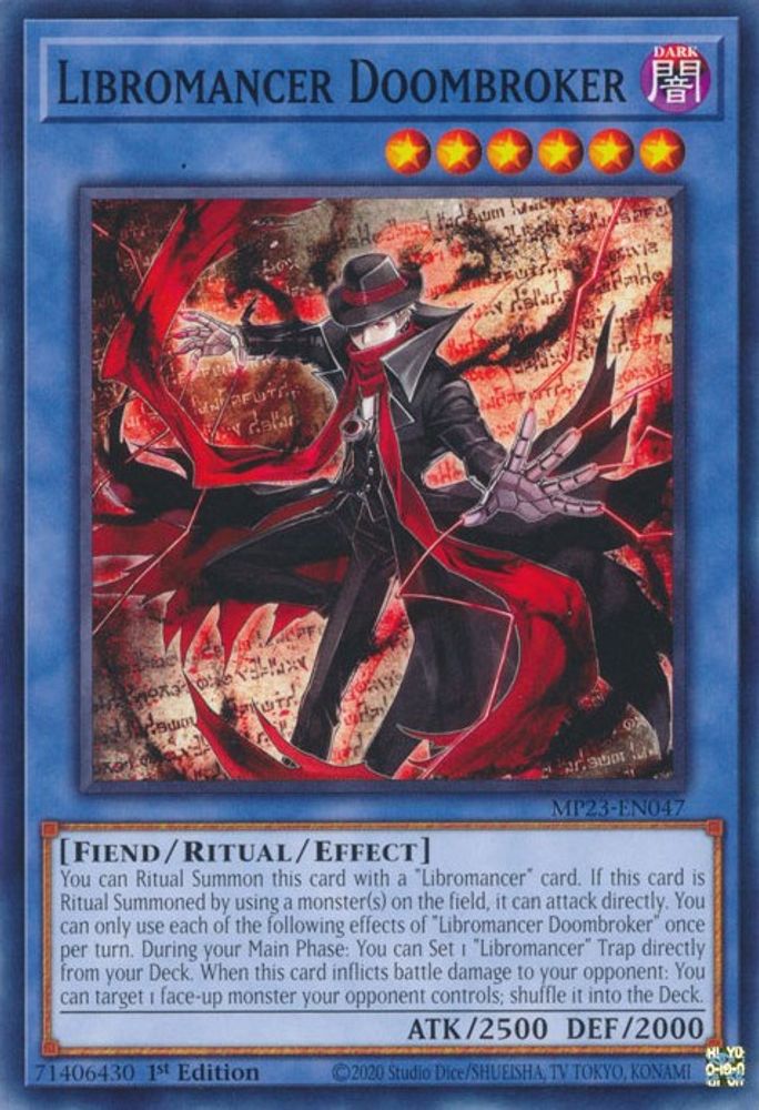 Libromancer Doombroker * Common * MP23-EN047