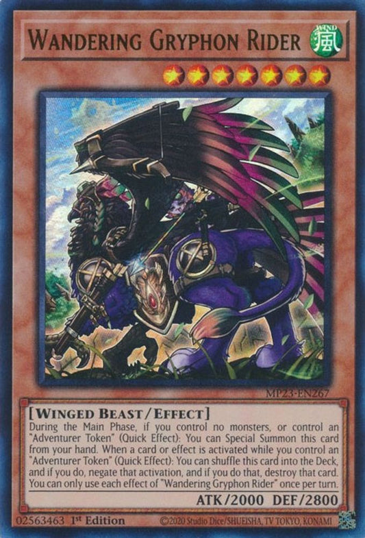 Wandering Gryphon Rider * Ultra Rare * MP23-EN267