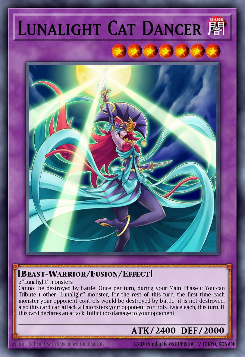 LAVD-ENL30 * Lunalight Cat Dancer * Ultra Rare * Legendary Arc-V Decks