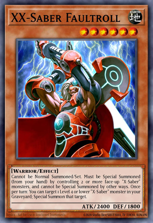 L26D-ENX04 - XX-Saber Faultroll - common - Legendary Modern Decks 2026