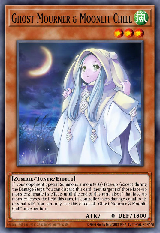 Ghost Mourner & Moonlit Chill *  * Quarter Century Secret Rare * * RA04-EN033