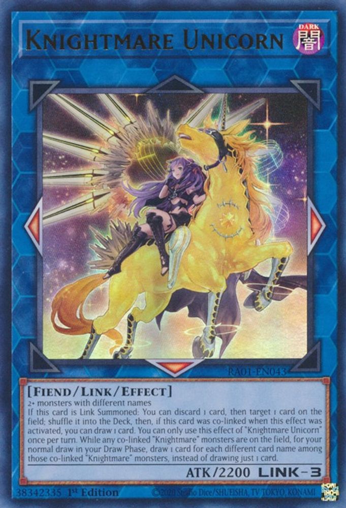 Knightmare Unicorn Alt Art