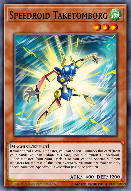 LAVD-ENS05 * Speedroid Taketomborg * Secret Rare * Legendary Arc-V Decks