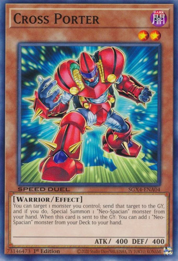 SGX4-ENA04 * Cross Porter * Common * Speed Duel GX: Midterm Destruction