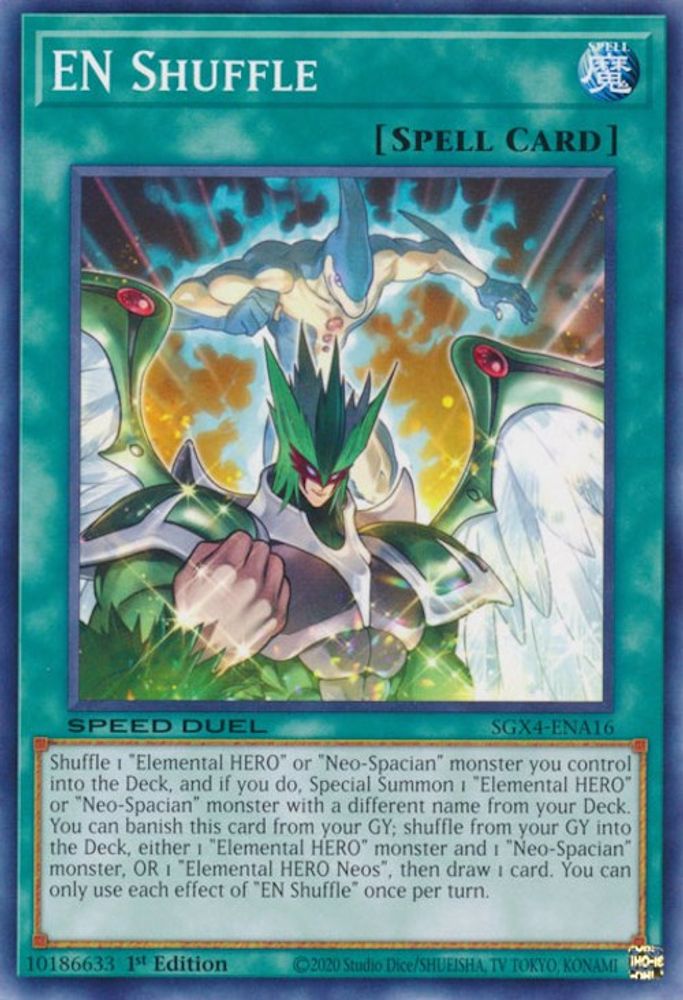 SGX4-ENA16 * EN Shuffle * Common * Speed Duel GX: Midterm Destruction