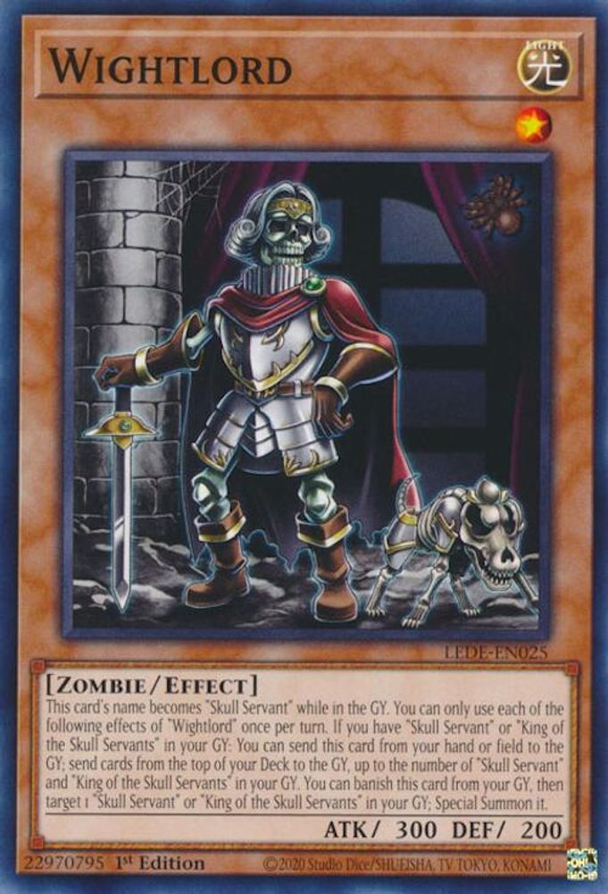 LEDE-EN025 * Wightlord * Common * Legacy of Destruction