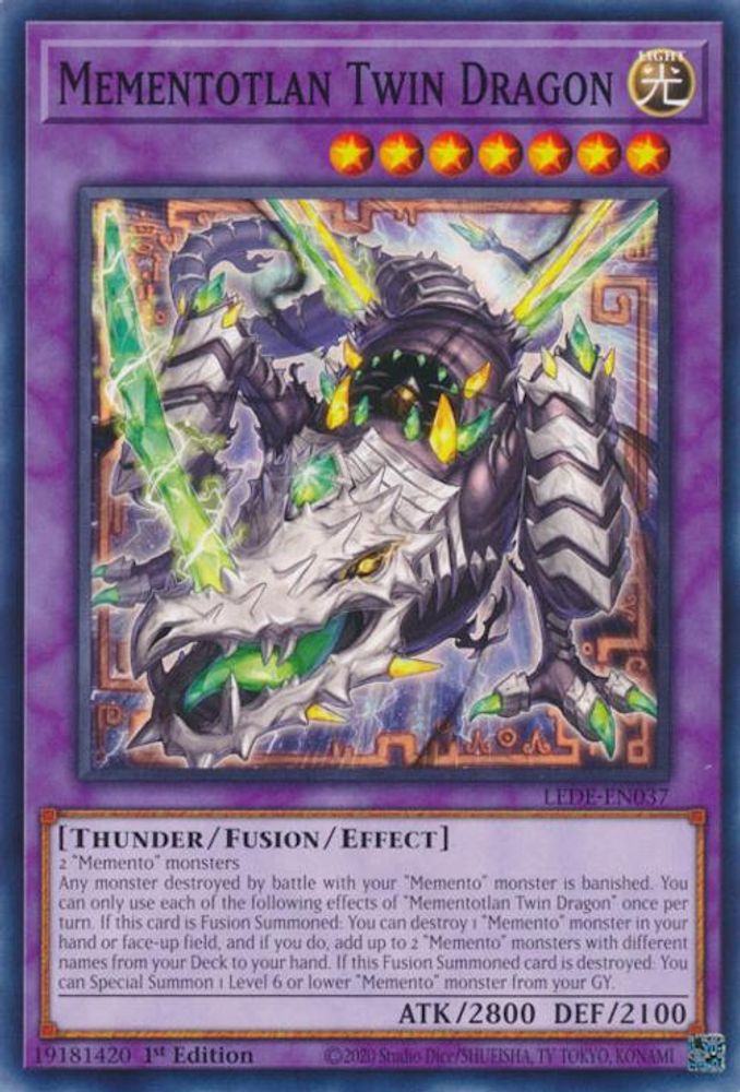Mementotlan Twin Dragon * Common * LEDE-EN037