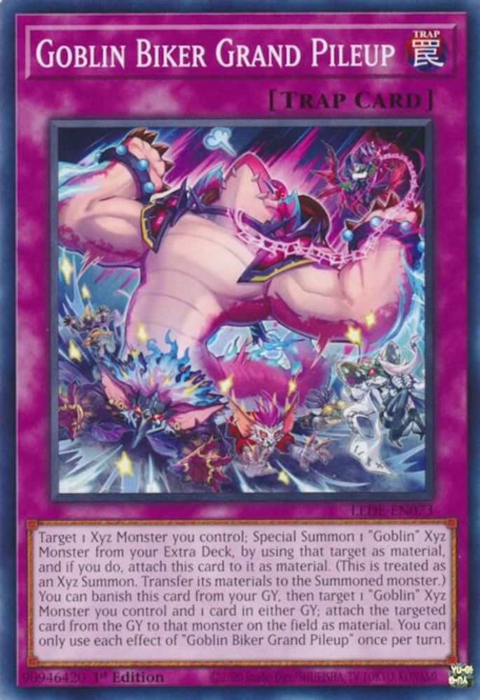 LEDE-EN073 * Goblin Biker Grand Pileup * Common * Legacy of Destruction
