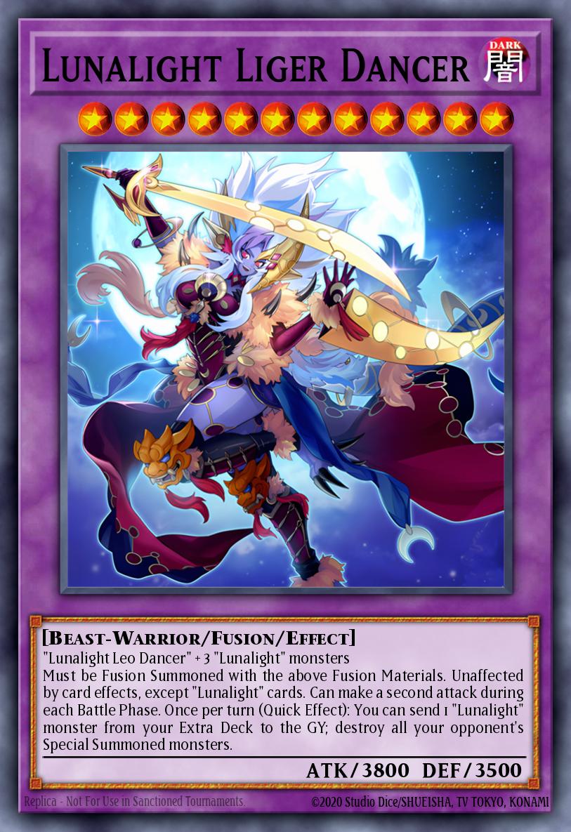 LAVD-ENL34 * Lunalight Liger Dancer * Common * Legendary Arc-V Decks