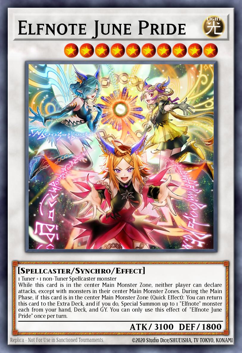CORI-EN035 * Elfnote June Pride * Ultra Rare * Chaos Origins