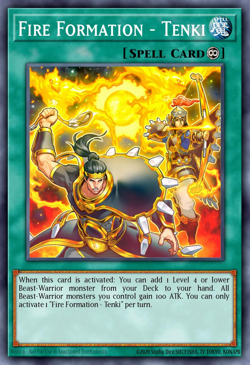 LAVD-ENL16 * Fire Formation - Tenki * Common * Legendary Arc-V Decks