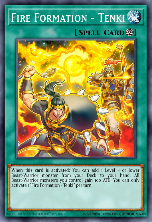 LAVD-ENL16 * Fire Formation - Tenki * Common * Legendary Arc-V Decks