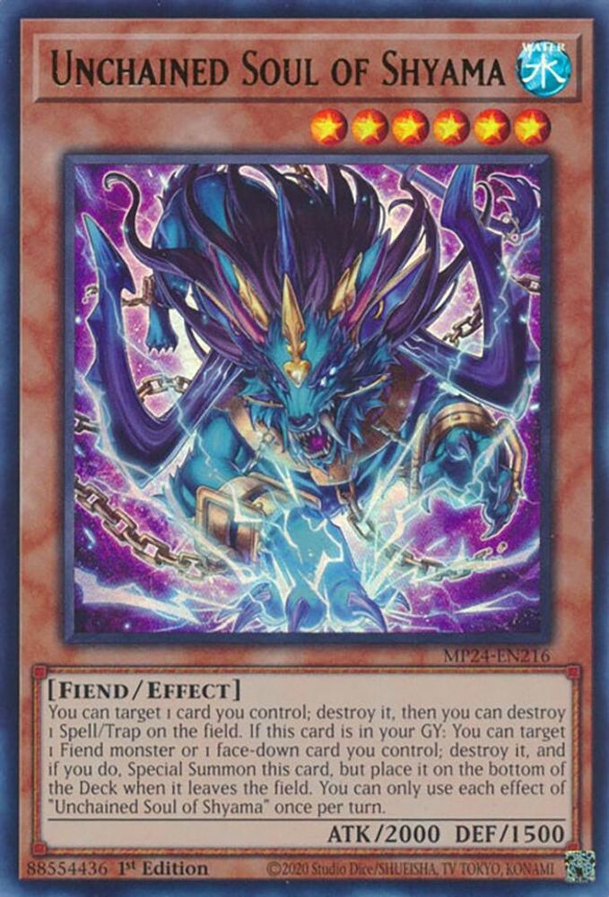 Unchained Soul of Shyama * Ultra Rare * MP24-EN216